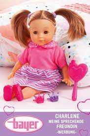 sprachpuppe interaktive puppe charlene puppen haare frisieren frisieren