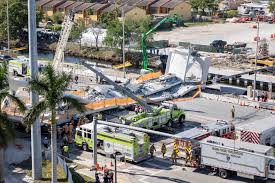 I have a collapsed bridge to sell you. Several Dead After Walkway Collapse In Miami The New York Times