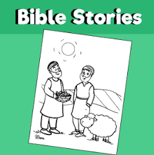 This coloring page will help children understand the importance of controlling their emotions. Cain And Abel Coloring Page 10 Minutes Of Quality Time