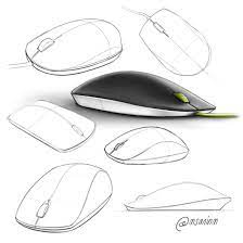 Draw Sketches Mouse Sketch Industrial Design Sketch Sketch Design