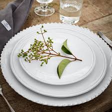 COSTA NOVA, Pearl White Charger