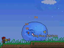 Terraria 1.4 queen slime in master mode! King Slime Terraria Wiki Fandom