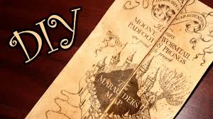 Creative direction by matt angorn. Harry Potter Marauder S Map Diy Youtube