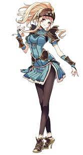 clair from fire emblem heroes ファイヤーエンブレム かわいい 女の子 イラスト 立ち絵 ポーズ