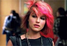Dianna Agron As Jenara Holt Jen Edgy Hair Pink Hair Hair