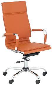 cameron terra cotta faux leather highback desk chair p6520 lamps plus faux leather chair home office chairs pu leather chair