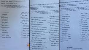 Prior to nascar hall of fame voting day on may 23, fans had the opportunity to cast their votes for the class of 2019. International Boxing Hall Of Fame Dan Rafael How I Voted For The Ibhof