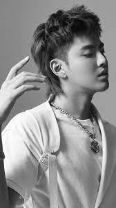 He shocked many of his fans with his head which was shaven for the shooting of his movie. Mullet Hairstyle Kris Wu Novocom Top