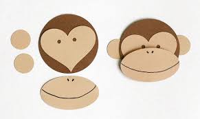 Hand Crafted Valentines Monkey Crafts Valentine Crafts Punch Art Cards