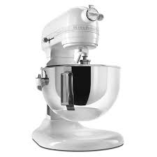 If you make large batches or heavy mixtures choose from a range of. Kitchenaid Kv25goxww Professional 5 Plus Series 5 Quart Stand Mixer White On White