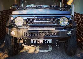 They want them to be as universally compatible as possible so it shouldn't be much of an issue to get it installed and working. Led Light Bar Install Geordie Jimny