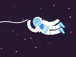 We present you our collection of desktop wallpaper theme: Spaceman Gif Space Art Spaceman Motion Design
