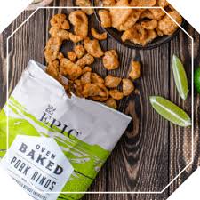 Frying isn't the only (or necessarily the best) way to cook bacon. Amazon Com Epic Artisanal Oven Baked Pork Rinds Pink Himalayan Sea Salt 2 5 Oz 4 Ct