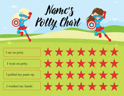 Potty Chart Diy Free Online Potty Chart Maker No