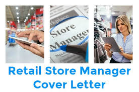 Sample Retail Store Manager Cover Letter