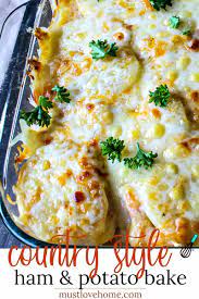 Stir in flour and cook for 1 minute. Country Ham And Potato Bake Must Love Home