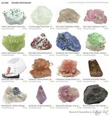 Canadian Gemstones At Fender Minerals Rocks And Minerals Rocks And Crystals Rock Tumbling