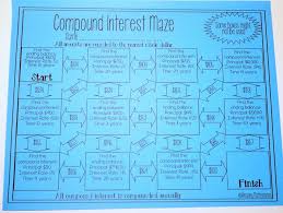 900 math is fun ! Compound Interest Worksheet Calculator Required Version Maze Worksheet Simple Interest Math 8th Grade Math Worksheets 8th Grade Math