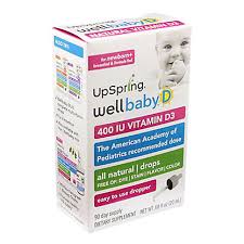 Vitamin d supplement dose for infants. Upspring Wellbaby D All Natural Vitamin D Drops For Infants 68 Oz Central Market