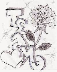 Dibujar bonito, se puede lograr por medio de las imágenes para dibujar, las cuales se pueden descargar, imprimir y colorear; Resultado De Imagen Para Imagenes Para Dibujar A Lapiz Chidas Faciles Easy Love Drawings Graffiti Lettering Drawings For Boyfriend