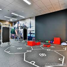 Neoflex High Impact Tiles Designed To Attenuate The Noise And Vibration Created From Dropped Free Weights Can Gym Flooring Rubber Floor Workouts Gym Flooring