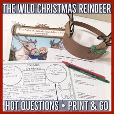 Santa's reindeer ready for christmas eve. Wild Christmas Reindeer By Jan Brett Worksheets Teaching Resources Tpt