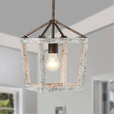 Our entryway pendant lights are made by hand in america and built to last. Buy Vintage Farmhouse Lighting Distressed White Wood Hanging Pendant Light For Dining Room Bedroom Foyer Entryway And Living Room Ul Listed Online In Indonesia B08p46b274