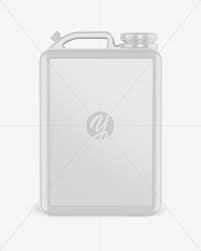 Glossy Jerry Can Mockup In Jerrycan Mockups On Yellow Images Object Mockups