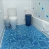 It protects against moisture and provides a visual contrast to the rest of the house. 1