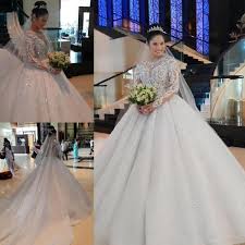 Gala.de weiß, wieso sie nur noch eine gute rolle vom oscar entfernt ist. Neueste Luxuriose Saudi Arabisch Muslim Brautkleider Tull Satin Hochzeitskleider Kleidung Accessoires Hochzeit Besondere Anlasse