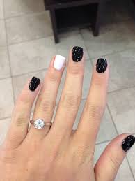 Black And White Nail Art Simple My Black And White Nails Simple Nails White Nails Trendy Nails