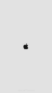 Lacoste crocodile clothing brand sticker material: White Wallpaper Apple Logo