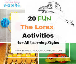 Thneed trees maple trees truffula trees muffula trees 3. 20 Fun The Lorax Activities For All Learning Styles Homeschool Your Boys
