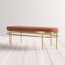You Ll Love The Rainn Upholstered Bench At Allmodern With Great Deals On Modern Living Room Furnitur In 2020 Upholstered Bench Modern Furniture Living Room Upholster