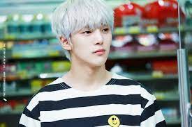 Kpop Idols Kpop Idol Hair Kpop Idols With Silver Hair Kpop Silver Hair Kpop White Hair Minhyuk Silver Hair Monsta X Minhyuk Minhyuk Monsta X