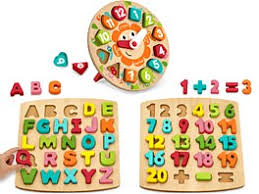 Each puzzle measures 9 x 12. Kids Wooden Puzzles Preschool Learning Puzzles Lakeshore