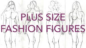 This is the 5th book in the fashion sketchpad series by i draw fashion. How To Draw Plus Size Fashion Figures Youtube