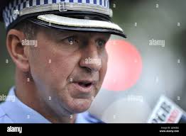 NSW Police Superintendent David Donohue speaks to the media in Sydney,  Friday, June 9, 2017. NSW Police are concerned for the safety of Sydney  taxi drivers after three drivers were attacked in
