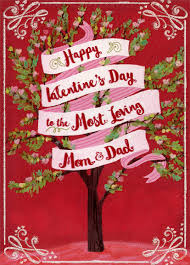 Family preparing meal in kitchen together. Most Loving Tree Mom Dad Valentines Day Card By Designer Greetings 735882649060 Ebay