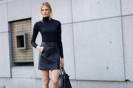 Get the latest in fashion turtle necks. Easy Outfit Formula Turtlenecks And Skirts Closetful Of Clothes