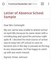 Absence Note Doctors Excuse In Doc Free Templates School Sample ...
