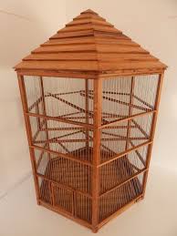 Wooden Birdcage In Handmade Bird Cage Antique Bird Cages Wooden