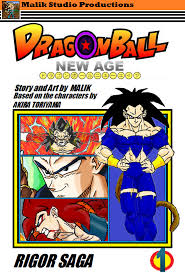 Dragon ball new age rigor. Dbna Rigor Saga Manga Cover By Malikstudios On Deviantart