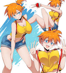 misty (pokemon and 2 more) drawn by shimure_(460) | Danbooru