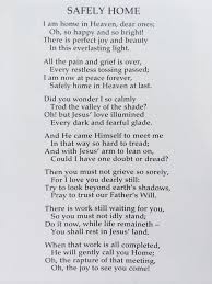 Safely Home Religous Quotes Home Poem Poems
