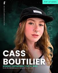 New pop-up series: Join Cass Boutilier for three Inter/Adv Contemporary  pop-ups this March! 6:45 PM Wednesdays March 5th, 19th, and 26th 🗓️ Book  your spot now