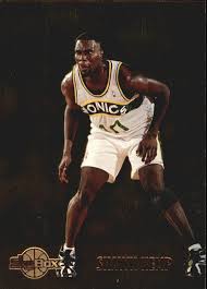 Shawn kemp rookie card skybox. 1994 95 Skybox Premium Skytech Force Sf10 Shawn Kemp Nm Mt