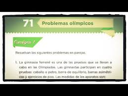 Libro de ingles de 6 grado contestado pag 59. Desafio 71 Problemas Olimpicos Paginas 130 131 Y 132 Del Libro De Matematicas De Cuarto Grado