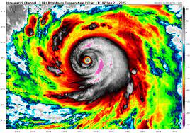 Meanwhile in the Western Pacific, Super Typhoon RAGASA is becoming an  absolute menace! The system has been continuously intensifying for a number  of days now, reaching 'Super Typhoon' status today (Sunday). RAGASA