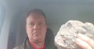 Van driver 'fortunate not to be killed' as hefty concrete block smashes  through windscreen between Coalville and Ashby